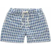OAS Kurze Hose Diamond Terry Shorts Herren Blue / White-L