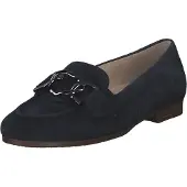 Gabor Comfort Samtchevreau blue Damen Slipper in Blau, Größe 5.5