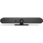 Logitech Rally Bar Mini, Gruppen-Videokonferenzsystem, 4K Ultra HD, 30 fps, 4x, Graphit