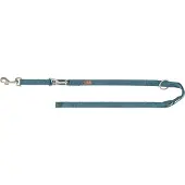 Trixie Premium Verlängerungsleine, petrol - Größe XS - S: 200 cm lang, 15 mm breit