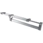 Emuca 350 Mm Removable Hanger Silber