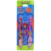 Firefly - Set mit 2 Zahnbürsten Kappe Paw Patrol St