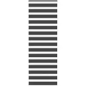 vidaXL Doppelrollo Schwarz 70x200 cm Stoffbreite 65,9 cm Polyester