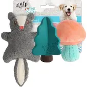 Afp Hundespielzeug Little Buddy Woodland 3er Pack