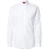 HUGO Extra-slim-fit Hemd aus Baumwoll-Popeline mit Cutaway-Kragen Grösse 40