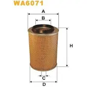 WIX FILTERS Luftfilter WA6071