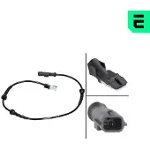 OPTIMAL ABS Sensor Raddrehzahl für RENAULT Clio III Schrägheck (BR0/1, CR0/1) 06-S159