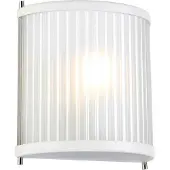 Elstead Lighting Elstead Corona Wandleuchte E27 Weiß satiniert lackiert, poliert