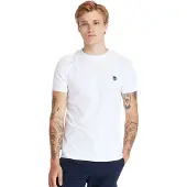 Timberland T-Shirt Dustan River Crew Tee White Herren-XL