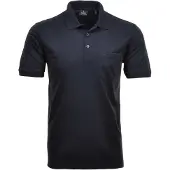 Ragman Herren Poloshirt - Oberteil, Softknit-Polo, Baumwollmischung, Brusttasche, Knopfleiste, kurz, einfarbig