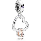 Pandora 787247NLCMX Charm-Anhänger Herzen Highlights