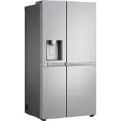 LG GSLE91MBAC, Freistehend, Amerikanische Tür, Metallisch, 2 Tür(en), Metal Sorbet, LED