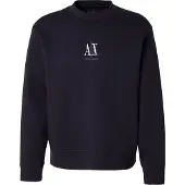 Armani Exchange für Herren. XM000368AF10818UB101 Marineblaues Sweatshirt mit Rundhalsausschnitt (M), Lässig, Sportlich, Baumwolle, Multi