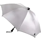 Euroschirm - Regenschirm für Wanderungen - Birdiepal Outdoor Silver UV - Grau