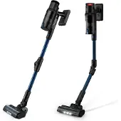 Ufesa Inspire U7 Digital PRO, 2-in-1-Stabstaubsauger, Beutellos, Schwarz, Blau, 0,6 l, Rechteckig, Trocken