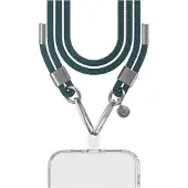 FORCE CASE , Handykette Universal mit Doppelhaken Phone Strap Cord, Grün