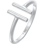 Elli Ring Geo Stab Trend Offen 925 Silber Elli Silber