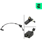 OPTIMAL ABS Sensor Raddrehzahl Hinten Links passend für MERCEDES-BENZ SLK (R170) 06-S547