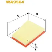 WIX FILTERS Luftfilter WA9564