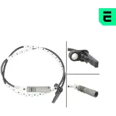 OPTIMAL ABS Sensor Raddrehzahl Hinten für BMW 3 Touring (E91) 06-S243