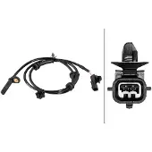 Hella Sensor Raddrehzahl 2-polig Hallsensor 925 mm Kabel für NISSAN TEANA