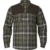 Härkila Herren Asmund Insulated Wool Hemdjacke Willow Green/Phantom XL