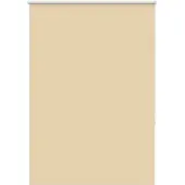 vidaXL Verdunkelungsrollo Beige 105x130 cm Stoffbreite 100,7 cm