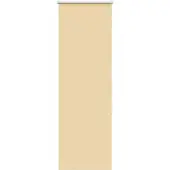 vidaXL Verdunkelungsrollo Beige 50x150cm Stoffbreite 45,7 cm Polyester