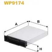 WIX FILTERS Filter, Innenraumluft WP9174