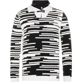Cipo & Baxx Stehkragenpullover "Pullover" 1 Stk. mit Schnallenverschluss, CP245