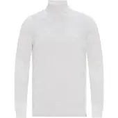 Cipo & Baxx Rollkragenpullover "Pullover" 1 Stk. mit kariertem Strickmuster, CP241