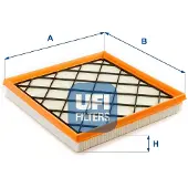 Ufi Luftfilter 30.160.00