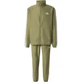Adidas Trainingsanzug "3-STREIFEN WOVEN" 2 Stk. zweiteiliges Set, aus Polyester, mit durchgehendem Reißverschluss