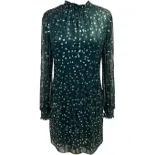 Apricot Plisseekleid "Plisseekleid" Stoffgürtel, 2 tlg. mit Punkten