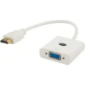 Savio CL-27B, 0,1 m, HDMI Typ A (Standard), VGA (D-Sub), Männlich, Weiblich, 1920 x 1200 Pixel