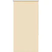 vidaXL Verdunkelungsrollo Beige 75x130cm Stoffbreite 70,7 cm Polyester
