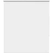 vidaXL Verdunkelungsrollo Weiß 135x130cm Stoffbreite 131,6cm Polyester