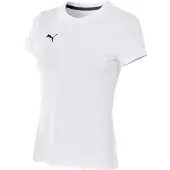 Puma Trainingsshirt "TEAMGOAL CASUALS TEE WMN" T-Shirt, mit Rundhalsausschnitt, mit Kurzarm, für Sportmode