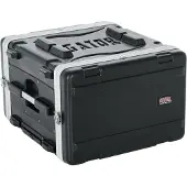 Gator GRR-6L Abschließbarer Rack-Hartschalenkoffer mit Rädern 6 HE
