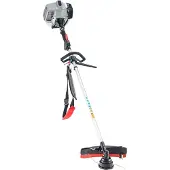 Al-Ko Benzin-Motorsense BC 400 L (41 cm Schnittbreite Faden, 25 cm Schnittbreite Messer, 1.25 kW Motorleistung, 39.8 CCM Hubraum, 2-Takt Motor, Softgriff, inkl. Tragegurt)