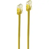 Shiverpeaks Patchkabel-Flachkabel U/UTP cat. 6 slim gelb 15m