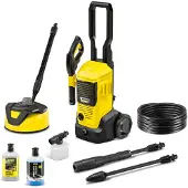 Kärcher Hochdruckreiniger K 4 FJ Home, 130 bar, 420 l/h, Home Kit, Schaumdüse