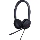 Yealink UH37 Dual UC USB-C/A Headset, Kabelgebunden, 20 - 20000 Hz, Büro/Callcenter, 139,5 g, Kopfhörer, Schwarz