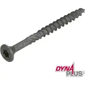 Dynaplus - - Uni-Schrauben - Torx 30 Flachkopf - 6 x 90mm - AR-beschichtet - Teilgewinde (100 Stück) - EU -