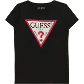 GUESS T-Shirt J2YI51 K6YW1 Schwarz Regular Fit 140