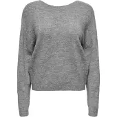 ONLY Pullover Manifesta 15329229 Grau Regular Fit