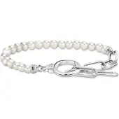 Thomas Sabo A2134-167-14-L19v Damenarmband Silber mit Perlen