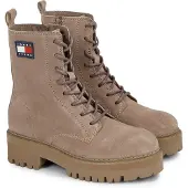 Tommy Hilfiger Tommy Jeans Damen Stiefeletten EN0EN02630 PKC Farbe: Beige Größe: 39