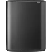 Brabantia Bo Touch Bin Mülleimer 60 Liter - Confident Grey
