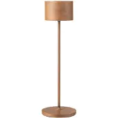 Blomus Farol Portable Tischleuchte Rusty - , dimmbar, Braun / Rost, für Terrasse, Aluminium